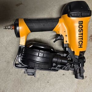 Bostitch Yellow and Black Nail Gun